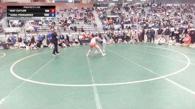 68 Finals kg Champ. Round 1 - May Cuyler, Vision Wrestling vs Taina Fernandez, Titan Mercury Wrestling Club (TMWC)