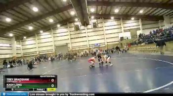 92 lbs Quarters & Wb (16 Team) - Trey Bradshaw, Utah Green vs Kash Long, Bear Cave