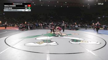 6A/5A Girls 120 Cons. Round 1 - Ryan Muir, Lincoln Girls vs Mikala Koontz, Redmond Girls