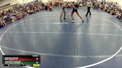 150 lbs Round 3 (6 Team) - Porter Hunsley, South Dakota Lightning vs Lexton Smith, North Dakota 2