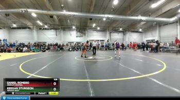 106 lbs Cons. Round 3 - Daniel Romero, Greeley Central vs Keegan Sturgeon, Arvada West