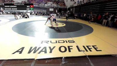 126 lbs Consi Of 16 #1 - David Longino, Strong Rock Christian School vs Michael Banks, Our Lady Of Mount Carmel