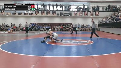 144 lbs 2nd Wrestleback (16 Team) - Tucker Karr, Bremen vs DJ Bookout, Temple