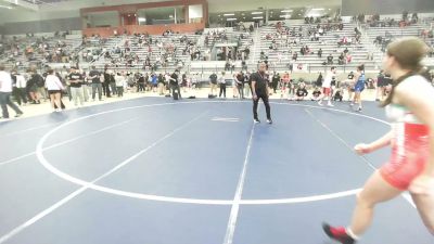 110 lbs Cons. Sub-semis - Bailey Gross, CNWC Concede Nothing Wrestling Club vs Mya Robles, Team Takedown