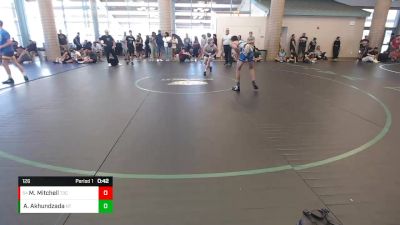 126 lbs Cons. Round 1 - Max Mitchell, The 300 Club vs Ahmas Elyas Akhundzada, NorCal Takedown