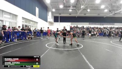 106 lbs Cons. Round 2 - Russell Hand, South Torrance vs Daniel Zamora, Grand Terrace