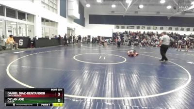 126 lbs Champ. Round 2 - Daniel Diaz-Bentandor, Santa Monica vs Dylan Axe, Edison