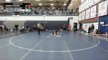107 lbs Cons. Semi - Kennedy Victorino, Boise Youth Wrestling vs Maryauna Cervantes, Grizzly Wrestling Club
