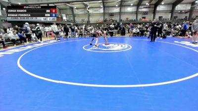 120 lbs Cons. Sub-rd Of 16 - Jorge Ramos, Silverback Wrestling Club vs Roman Fonseca, DCWA