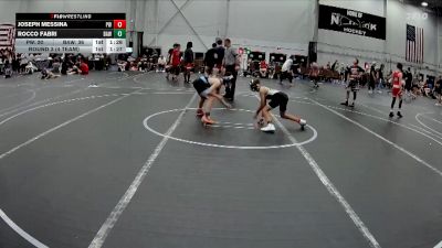 88 lbs Round 3 (4 Team) - Rocco Fabri, Broad Axe White vs Joseph Messina, Prestige Worldwide