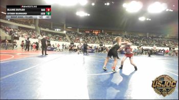 75 lbs Quarterfinal - Blaine Butler, Madill Takedown vs Ayden Barnard, ARDMORE TAKEDOWN CLUB