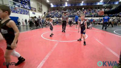 46 lbs Round Of 32 - Laith Adkins, Claremore Wrestling Club vs James Snider, Bartlesville Wrestling Club