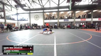 114-125 lbs Cons. Semi - David `Max` Branham, RWC vs Gabriel Oliveira, Suplex WC