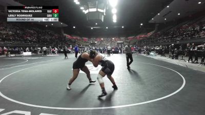 190 lbs Round Of 16 - Victoria Tena-Molares, Foothill High (Bakersfield) vs Lesly Rodriguez, Caruthers