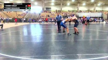 175 lbs 1st Place Match - Corbin Conley, Arlington Wrestling Club vs Tyrent Kekaualua, Iron Knights
