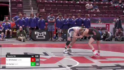 152 lbs Round Of 16 - Ethan Whittaker, Cumberland Valley vs Braylen Corter, Central Mountain