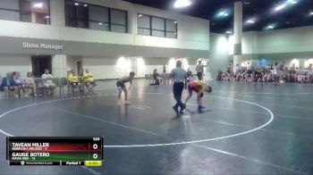 120 lbs Round 1 (6 Team) - Gauge Botero, MAWA Red vs Tavean Miller, Nebraska Broskis