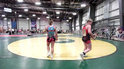 152 lbs Rr Rnd 3 - Maylie Skinner, Indiana Outlaws Pink vs Laila Tellez, East Rowan Wrestling Club