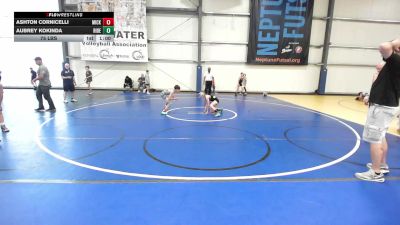 75 lbs Rr Rnd 2 - Ashton Cornicelli, Micky's Maniacs White vs Aubrey Kokinda, Ride Out Wrestling Club