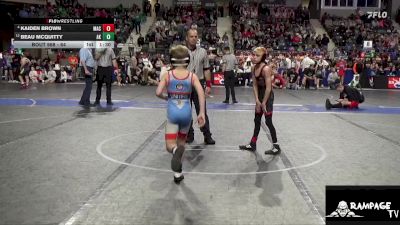 64 lbs Cons. Round 1 - Beau McQuitty, Atwood Kids vs Kaiden Brown, MAC