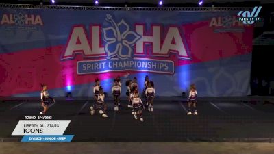 Liberty All Stars - Icons [2023 L1.1 Junior - PREP 2/4/2023] 2023 Aloha Trenton Showdown