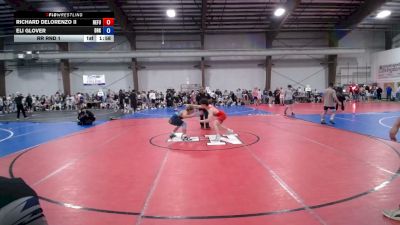 138 lbs Rr Rnd 1 - Richard DeLorenzo II, Refugee All-Stars - HS vs Eli Glover, Dark Horse Black - HS