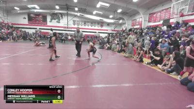 75 lbs Round 3 - Messiah Williams, Odessa Youth Wrestling vs Conley Hooper, Odessa Youth Wrestling