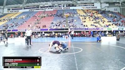 149 lbs Round 1 (16 Team) - Jackson Hoover, Indianapolis vs Cael Larson, Augustana (SD)