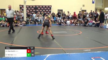 95 lbs Rr Rnd 1 - Alex Marchetti, K8 Mat Assassins Red vs Olympic Serrao, K8 Team Round-Up