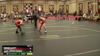 72 lbs Finals (8 Team) - Chael Wawrzynowicz, M2TCNJ vs Parker Clancy, Pride Wrestling