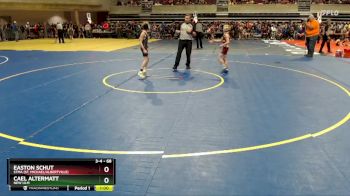 68 lbs Semifinal - Cael Altermatt, New Ulm vs Easton Schut, STMA (St. Michael/Albertville)