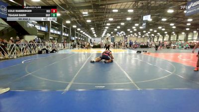 182 lbs Rr Rnd 3 - Cole Ramberger, Diesel vs Teagan Barr, Team Shutt Emperor Penguin