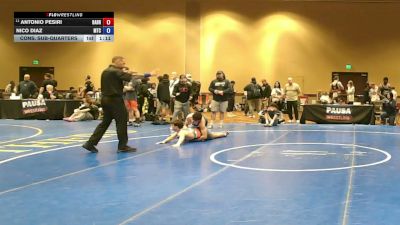 150 lbs Cons. Sub-quarters - Antonio Pesiri, Barn Brothers vs Nico Diaz, M2 Training Center
