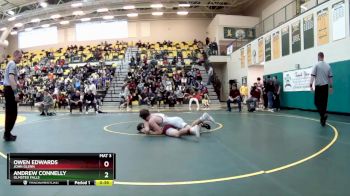 144 lbs 3rd Place Match - Owen Edwards, JOHN GLENN vs Andrew Connelly, OLMSTED FALLS