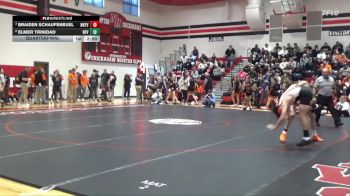 126 lbs Quarterfinal - Braiden Schaufenbuel, NH/TV vs Elmer Trinidad, North Fayette Valley