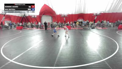 74 lbs Champ. Round 1 - Dominic Adamo, The Wrestling Academy vs Dax Buttell, Wrestling Brotherhood
