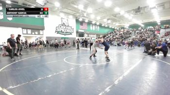 175 lbs Champ. Round 2 - Anthony Garcia, Dos Pueblos vs Carlos Jovel, JW North