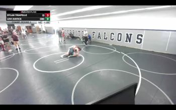 165 lbs Champ. Round 3 - Levi Justice, Church Boyz Wrestling Club vs Dylan Tirapelle, Clovis High