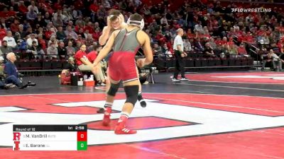 157 lbs Prelims - Michael VanBrill, Rutgers vs Eric Barone, Illinois