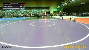 67 lbs 3rd Place - Kaedyn Hine, Fitness Fight Factory Wrestling Club vs Ronix Wright, OKWA