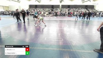 150-I lbs Round Of 32 - Jon Bruno, Sachem North vs Adam Sepulveda, F.L.O.W.