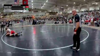 215 lbs Semis & 1st Wb (8 Team) - Eli Spinell, Summit High School vs Gavin Self, Knoxville Halls High School