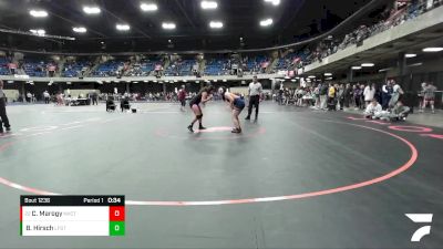 130 lbs Cons. Round 2 - Caroline Marogy, Buffalo Grove vs Bree Hirsch, Lake Forest