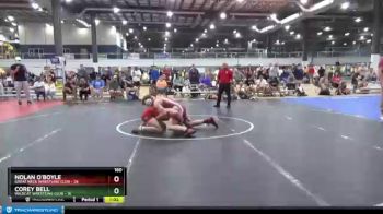 160 lbs Round 3 (6 Team) - Corey Bell, WILDCAT WRESTLING CLUB vs Nolan O`Boyle, GREAT NECK WRESTLING CLUB