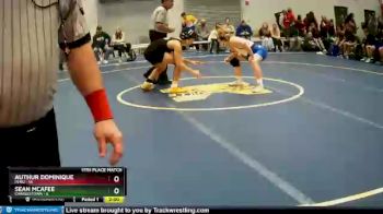 160 lbs Placement (16 Team) - Sean McAfee, Charlestown vs Authur Dominique, Peru