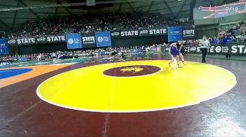 Girls 1B/2B/1A 100 Cons. Round 2 - Emily Moa, Mount Baker (Girls) vs Genesis Berg, Columbia (Burbank) (Girls)