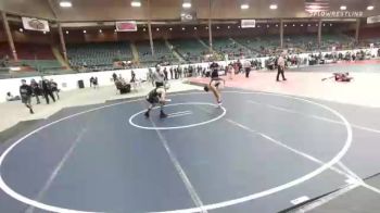 144 lbs Rr Rnd 2 - Kenneth Baca, NM Gold vs Wyatt Bartel, Durango WC