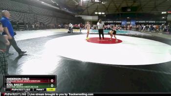 110 lbs Cons. Round 2 - Kael Bailey, Deer Park Ironman Wrestling Club vs Anderson Child, Enumclaw Yellow Jackets Wrestling Club