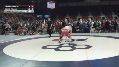 157 lbs Champ. Rd Of 128 - Kaleb Griffith, Nebraska vs Daniel Woods, Massachusetts