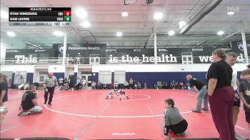 61 lbs Rr Rnd 2 - Ryan Wineburg, Kraken Black - K6 vs Sam Levine, Steel Valley Vixens - K6